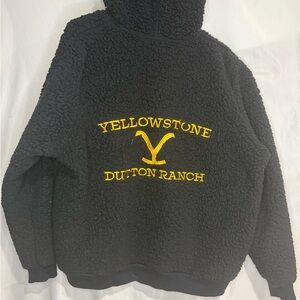 Black Yellowstone Dutton Ranch Sweater size L- oversized